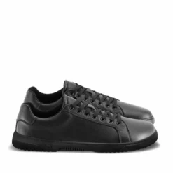 Be Lenka Adults Barebarics Leather Zoom Sneakers All Black -Happy Little Soles Shop zoom all black leather 3